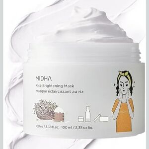 Rice Brightening Mask - White